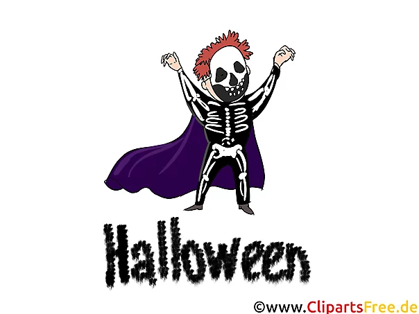 Halloween Verkleidung - Illustrationen, Bilder, Grafiken, Cliparts, Comics, Cartoons zu Halloween