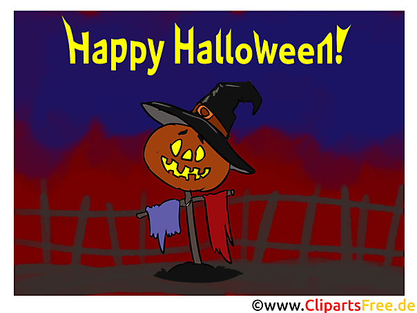 Digitale Grusskarte Happy Halloween