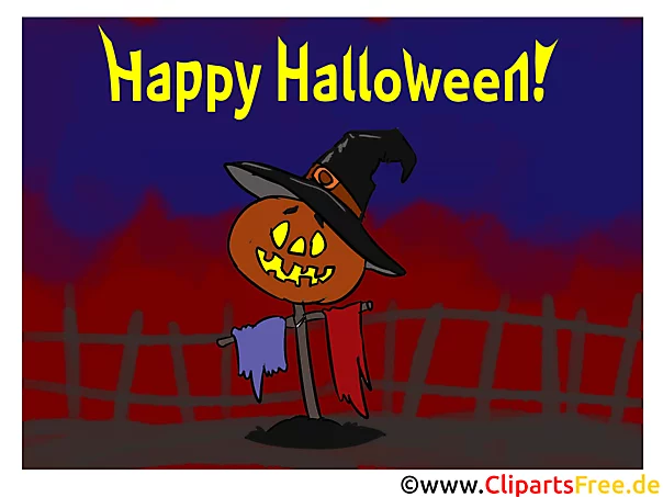 Digitale Grusskarte Happy Halloween