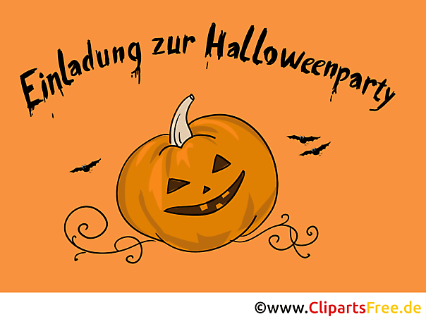 Einladung Halloween Party kostenlos