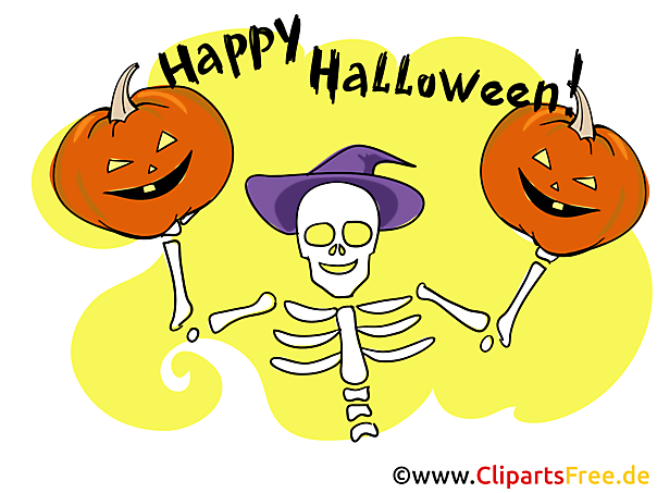 Funny Halloween Greeting e Card