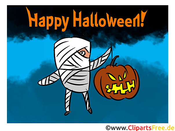 Grusskarten Bilder zu Halloween