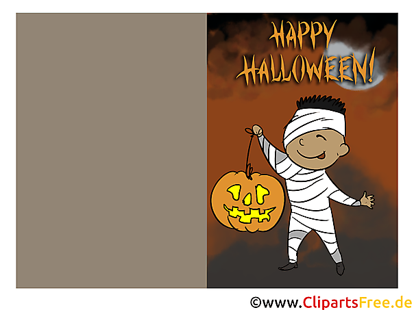 Halloween-Party Einladung Vorlage