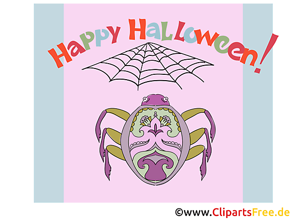 Halloween E Karte online verschicken ohne Registrierung