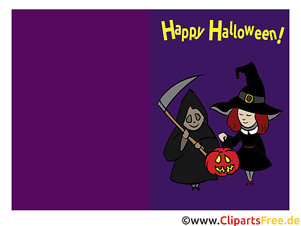 Halloween Einladungskarten basteln