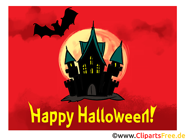 Happy Halloween Grusskarte