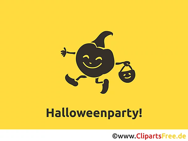 Kostenlose Einladung zur Halloweenparty