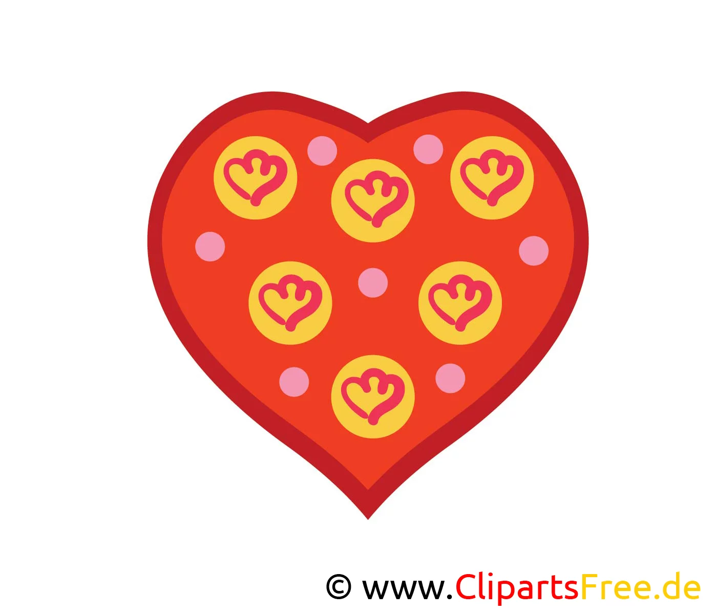 Herz Bild, Clip Art, Image, Grafik, Illustration gratis