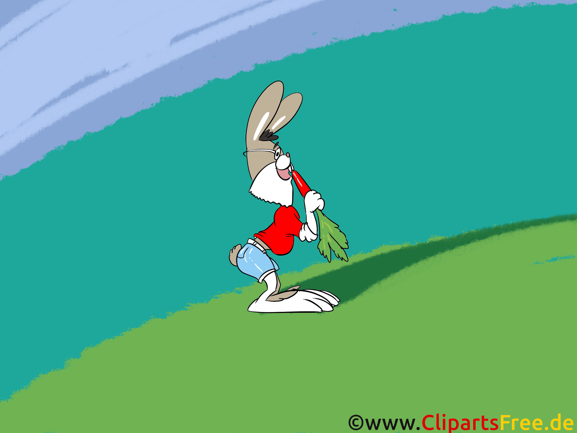 ウサギの漫画の壁紙
