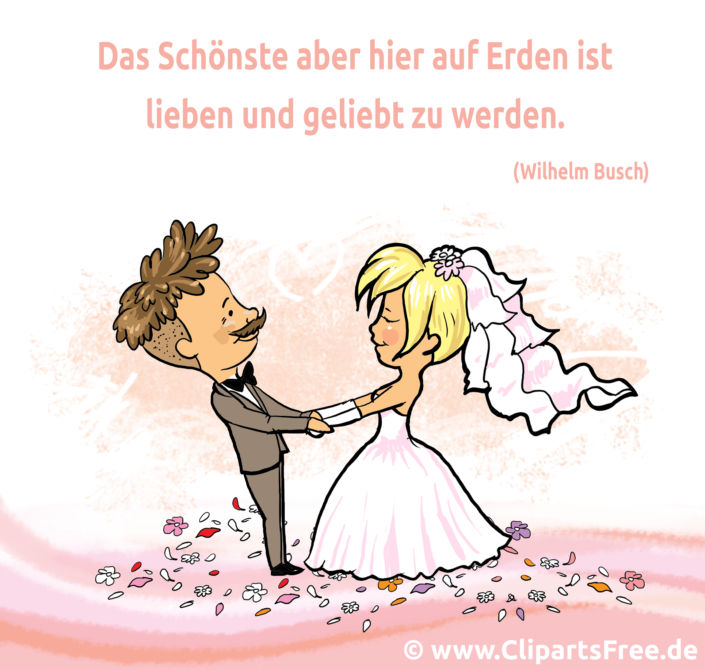 Beautiful Sayings and Wedding Quotes, free images collection, illustration,...
