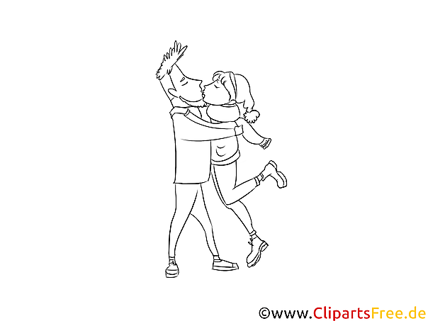 Treffen ein Paar Mann und Frau Clipart Bild Treffen ein Paar Mann und Frau Clipart Bild