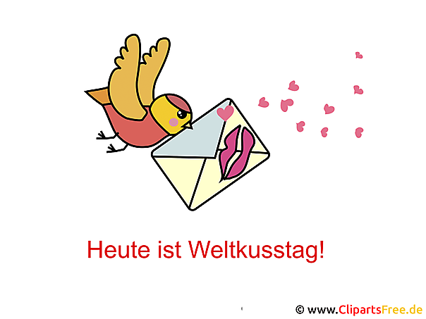 Welt Kuss Tag GB Bild, Gaestebuchbild, Clipart Welt Kuss Tag GB Bild, Gaestebuchbild, Clipart