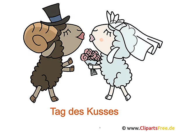 Weltkusstag Liebe GB Bild, Clipart, Karte