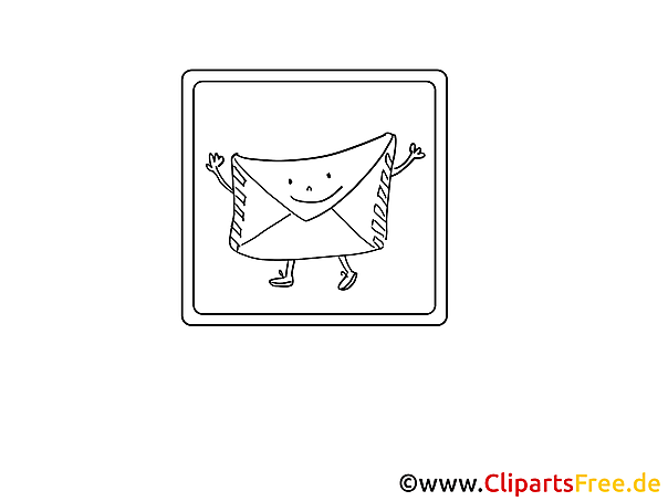 Briefumschlag Icon, Bild, Clipart, Grafik