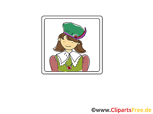 Bube Karte, Bild, Icon, Clipart, Zeichnung gratis