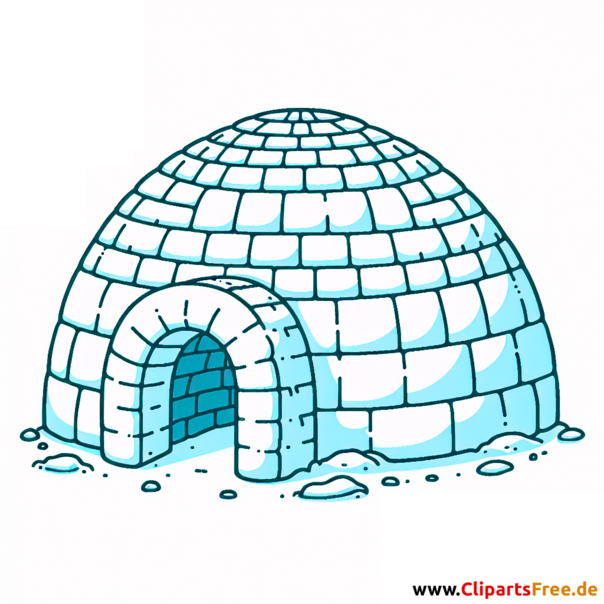 Iglu Clipart - Bilder zum Thema Immobilien