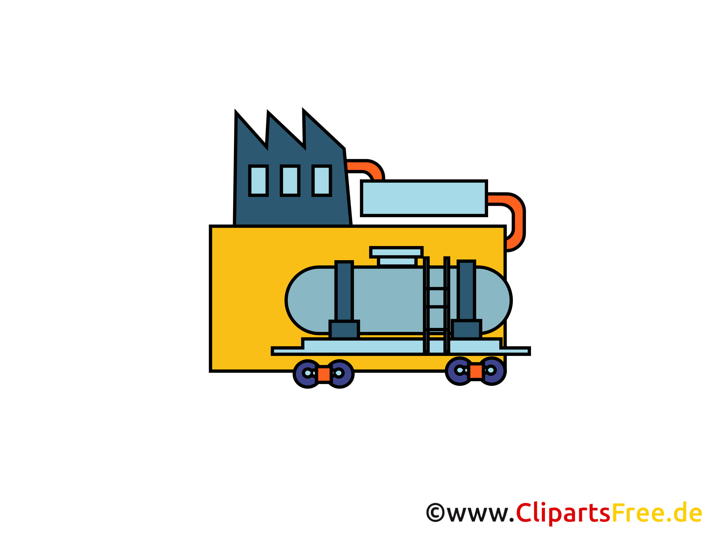 Erdölraffinerie Clipart, Bild, Cartoon, Grafik gratis Erdölraffinerie Clipart, Bild, Cartoon, Grafik gratis