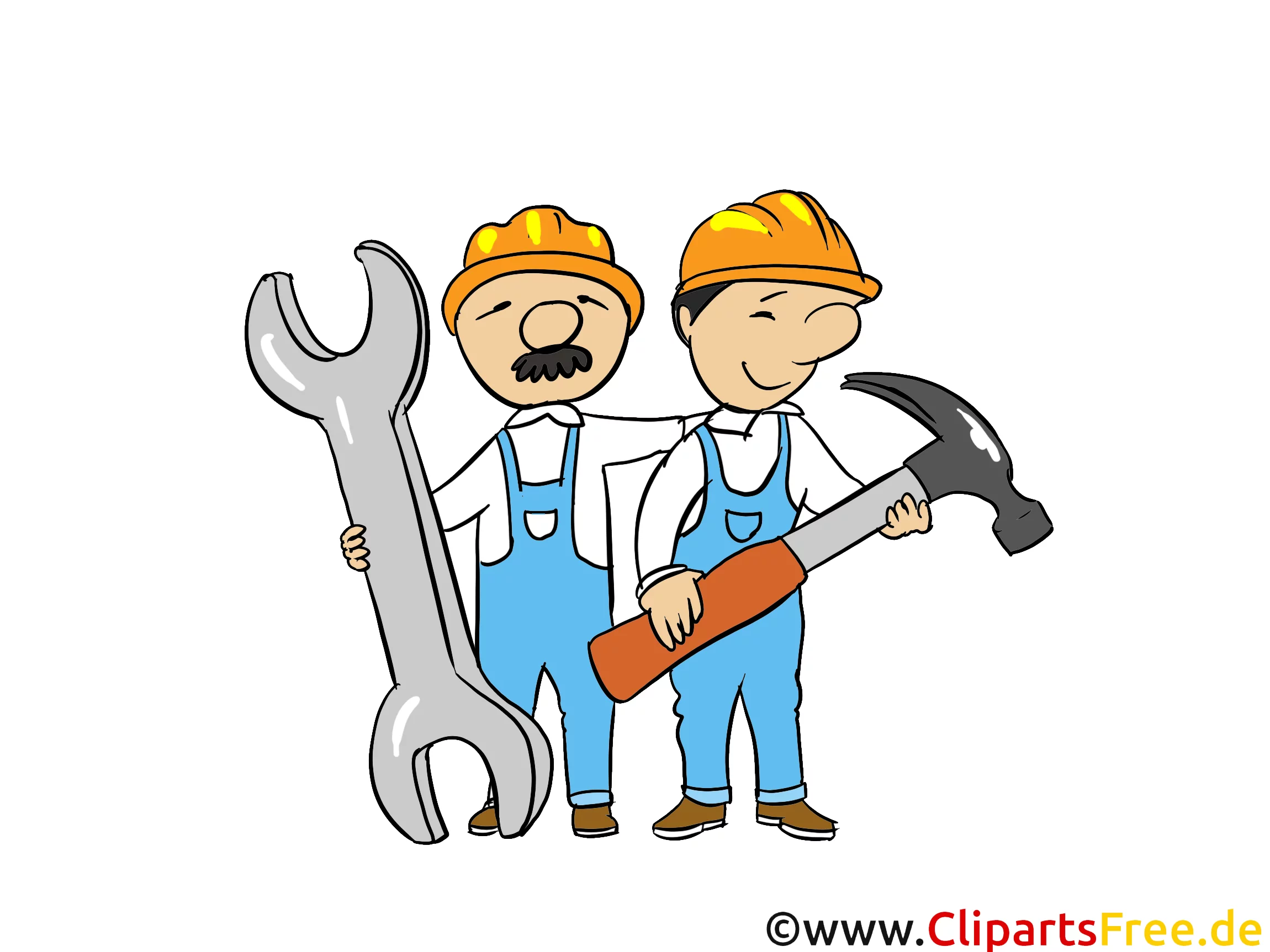 Handwerker - Industrie Bilder, Wirtschaft Illustrationen, Business Grafiken, Cliparts