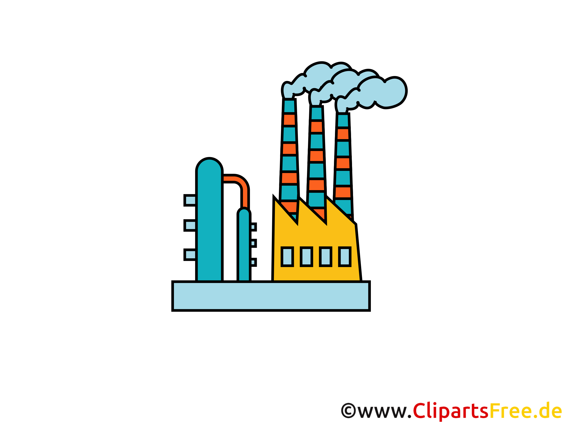 Industrie Icon in Farbe Industrie Icon in Farbe