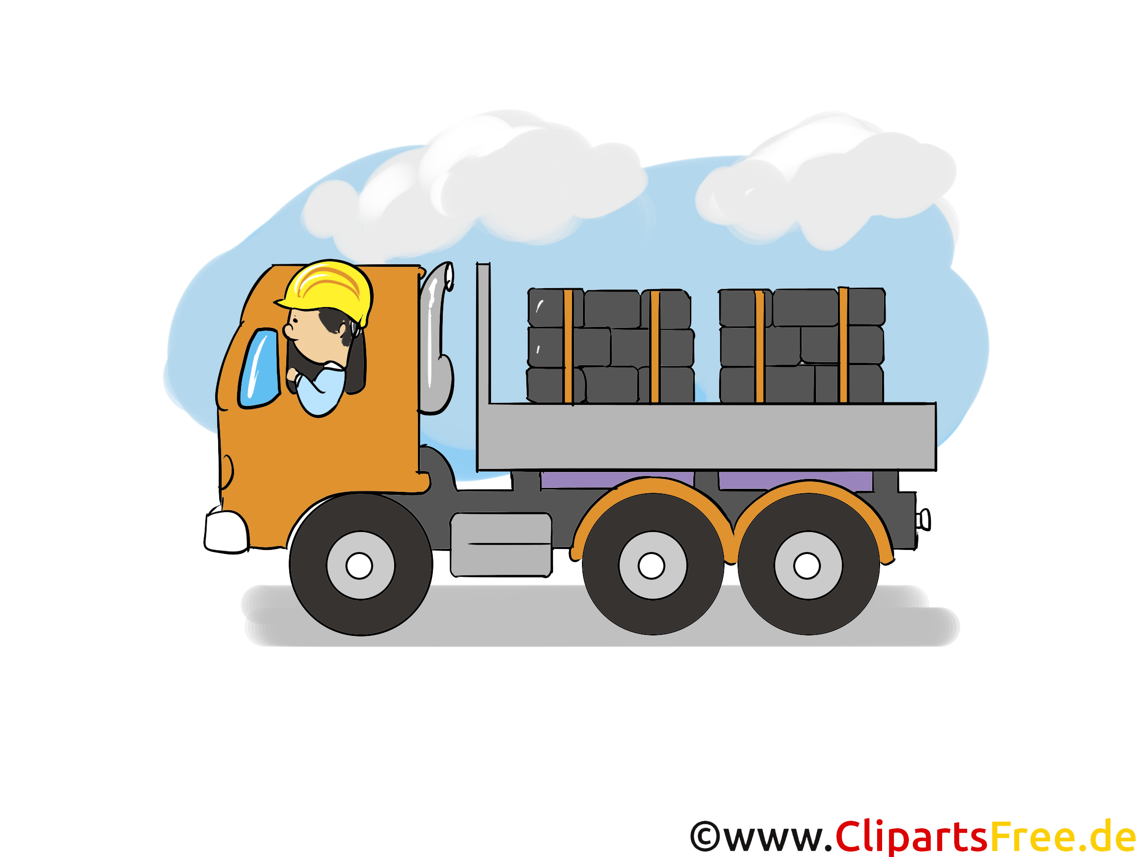 トラック輸送 物流 業界のクリップアート ビジネス画像 ビジネスグラフィックス イラスト