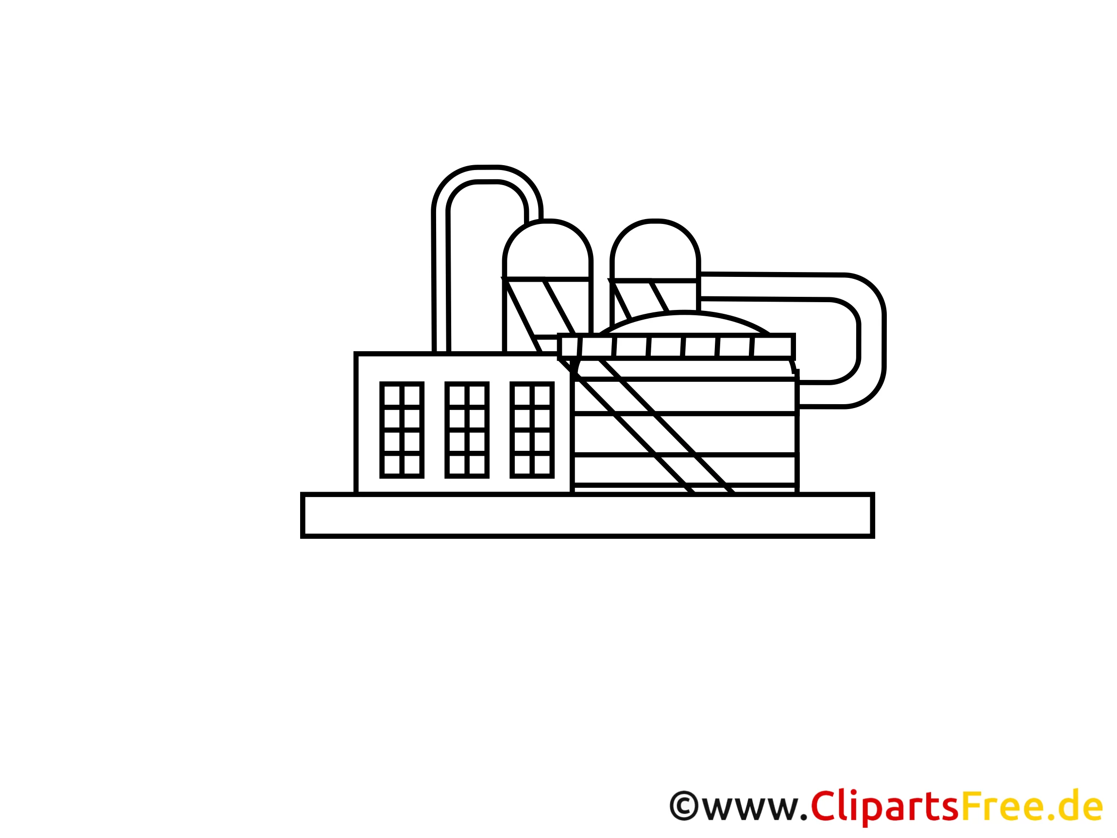 Produktionsgewerbe Zeichnung, Grafik, Clipart, Bild