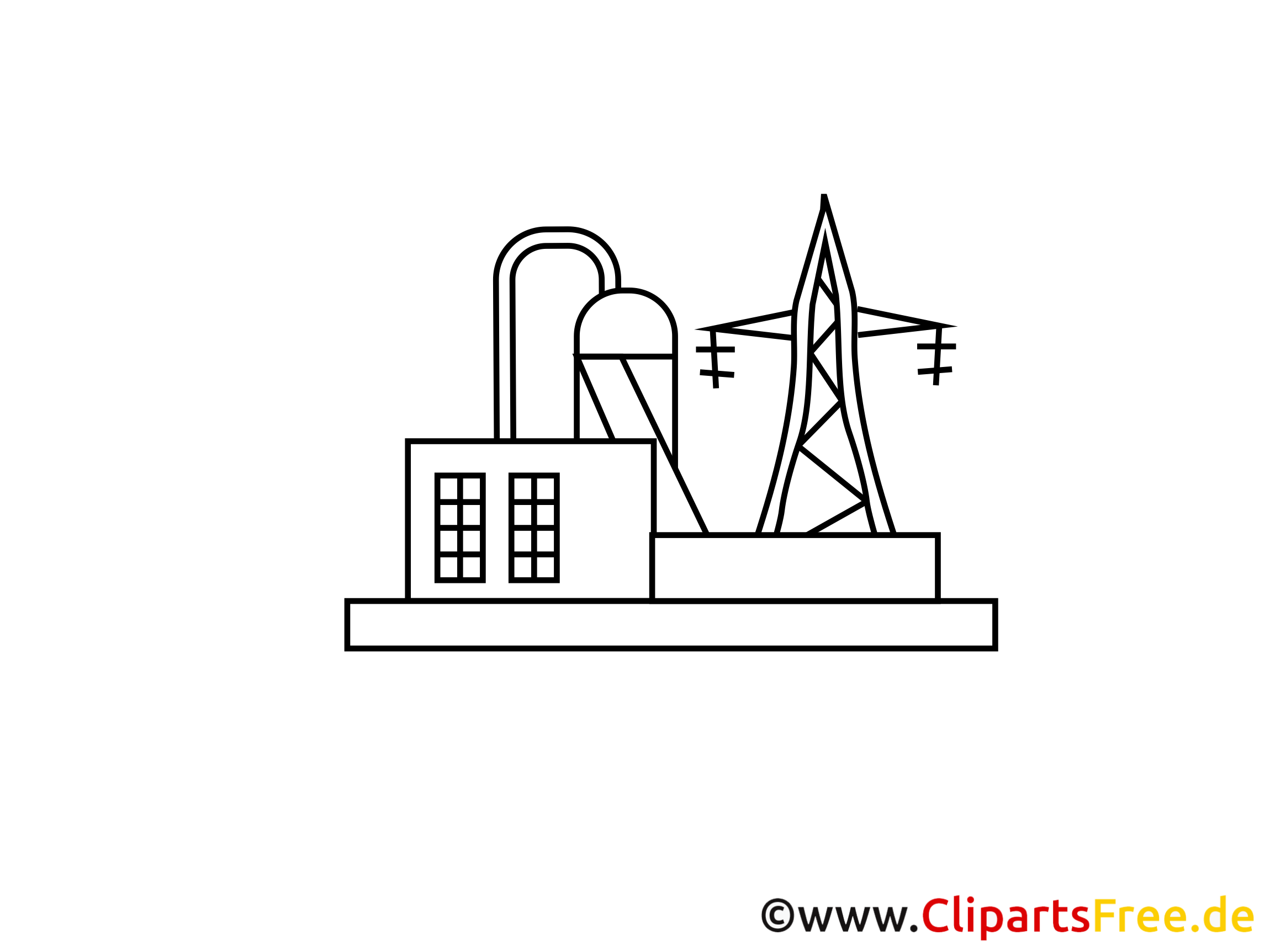 Stromerzeugung, Kraftwerk Zeichnung, Grafik, Clipart, Bild Stromerzeugung, Kraftwerk Zeichnung, Grafik, Clipart, Bild