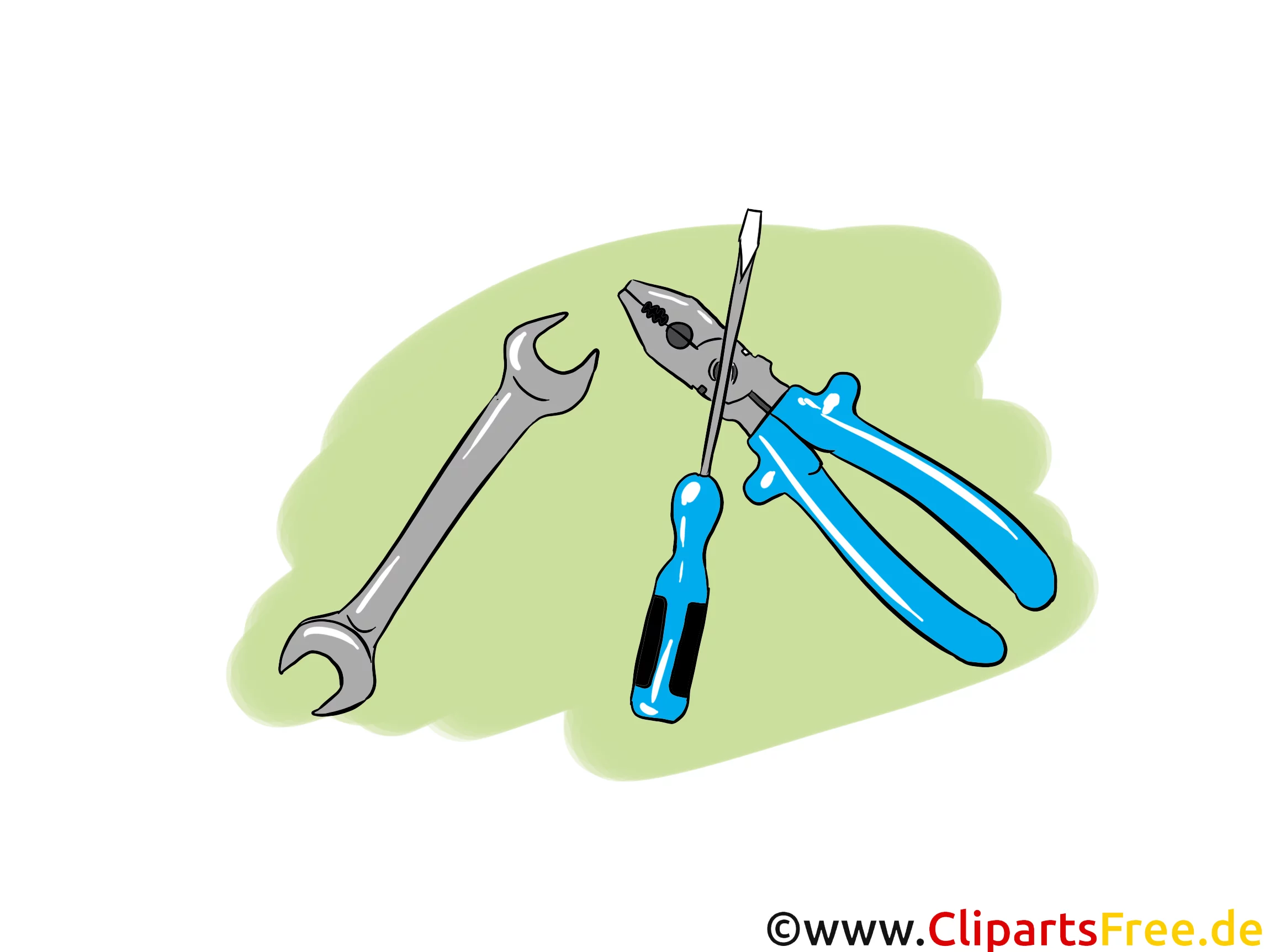 Werkzeuge Bilder - Industrie Cliparts, Wirtschaft Bilder, Business Grafiken, Illustrationen