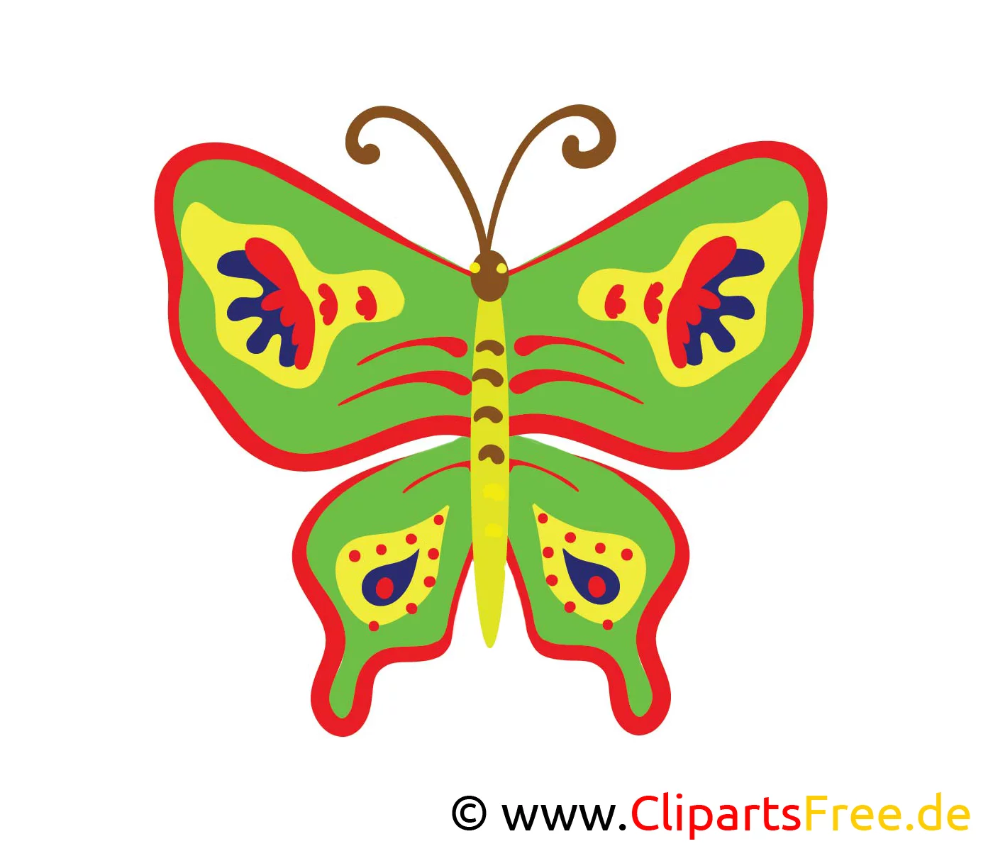 Schmetterling Bild, Clip Art, Image, Grafik, Illustration gratis