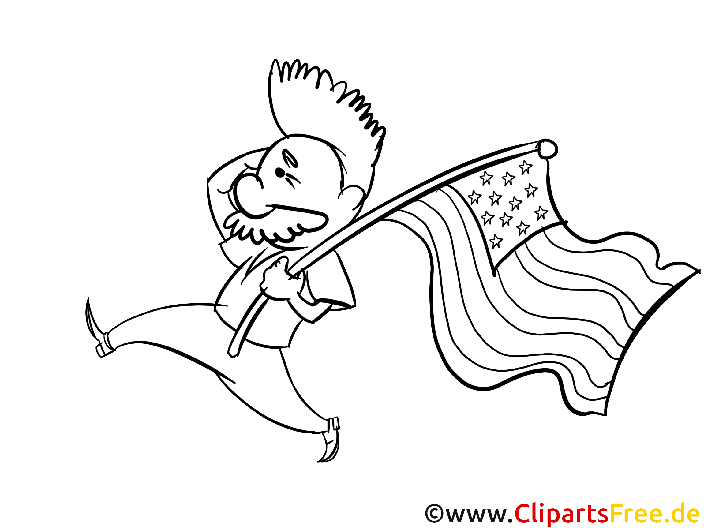 4th of July Coloring Pictures