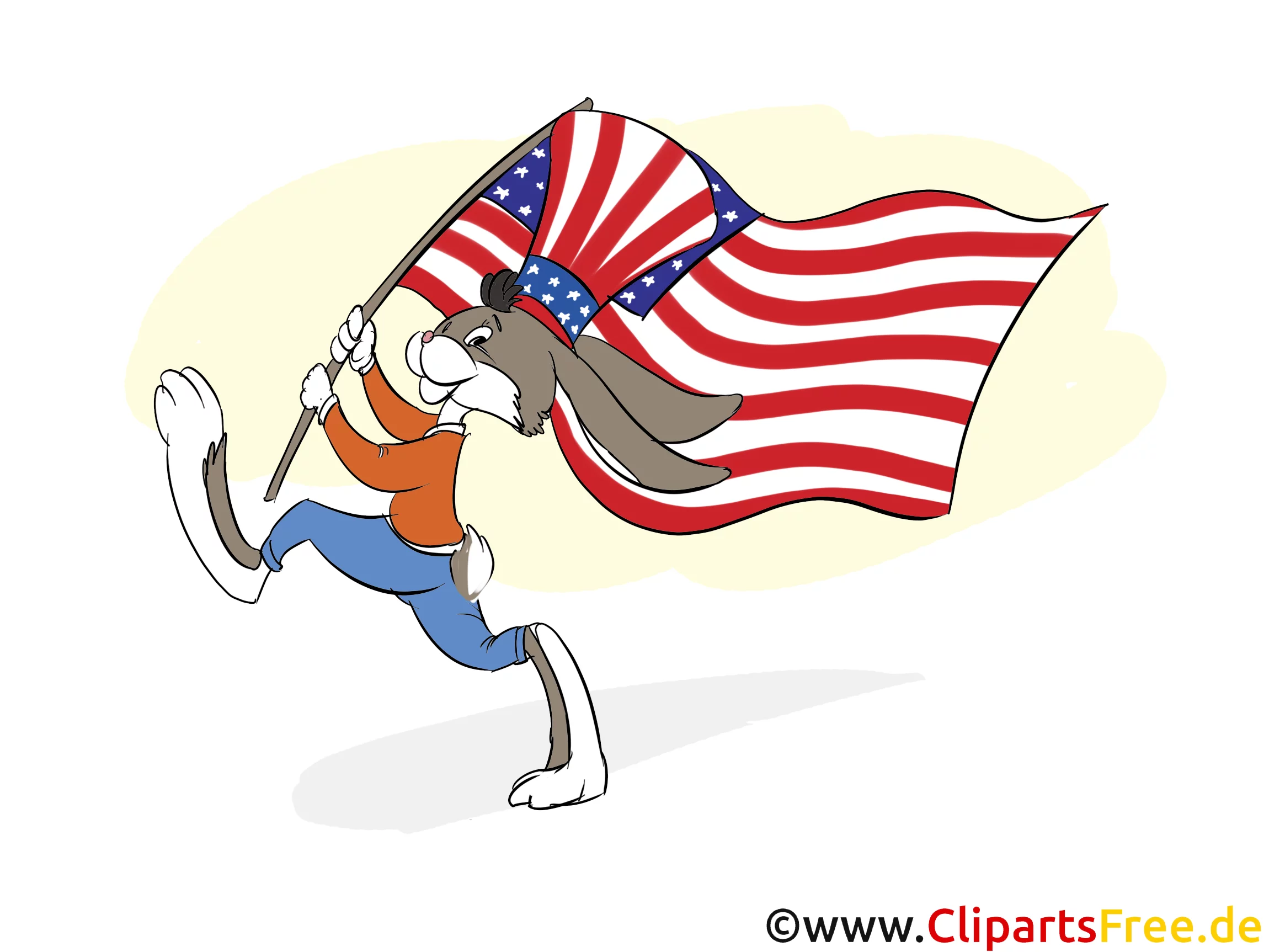 Print Clip Art Independence Day USA, Image, Graphic free