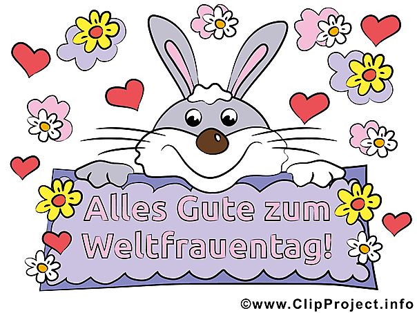 Alles Gute zum Frauentag Karte Alles Gute zum Frauentag Karte