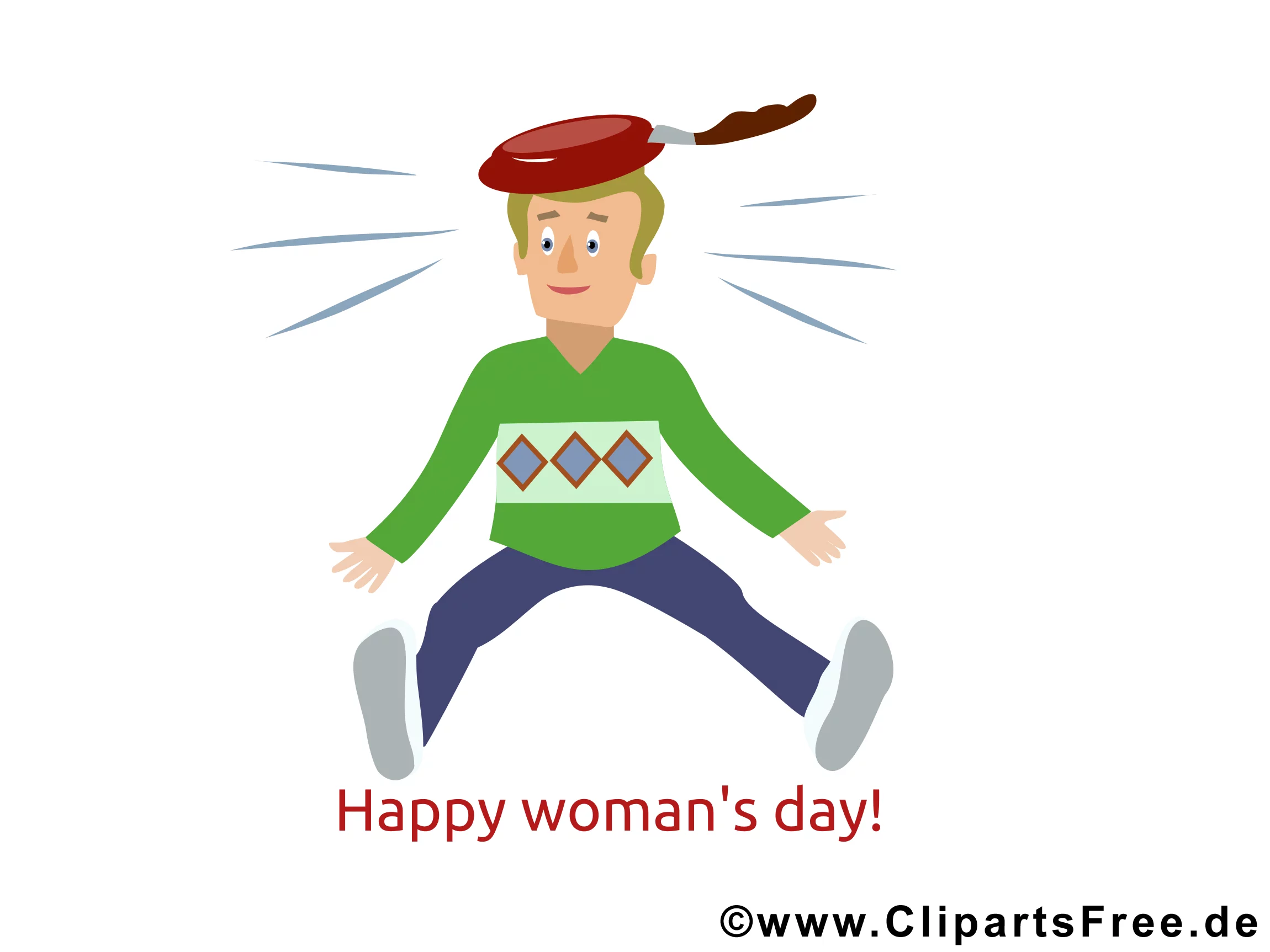 Lustige Grüße zum Frauentag