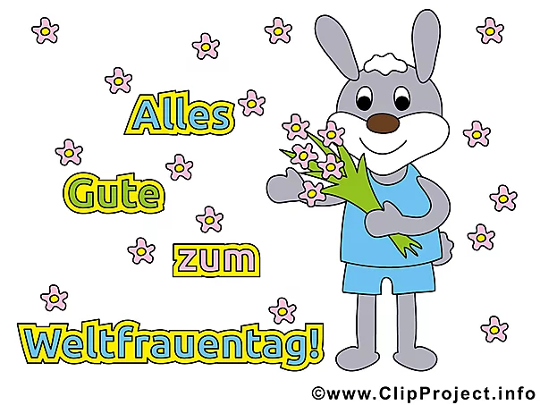 Sprüche zum Frauentag mit Bildern