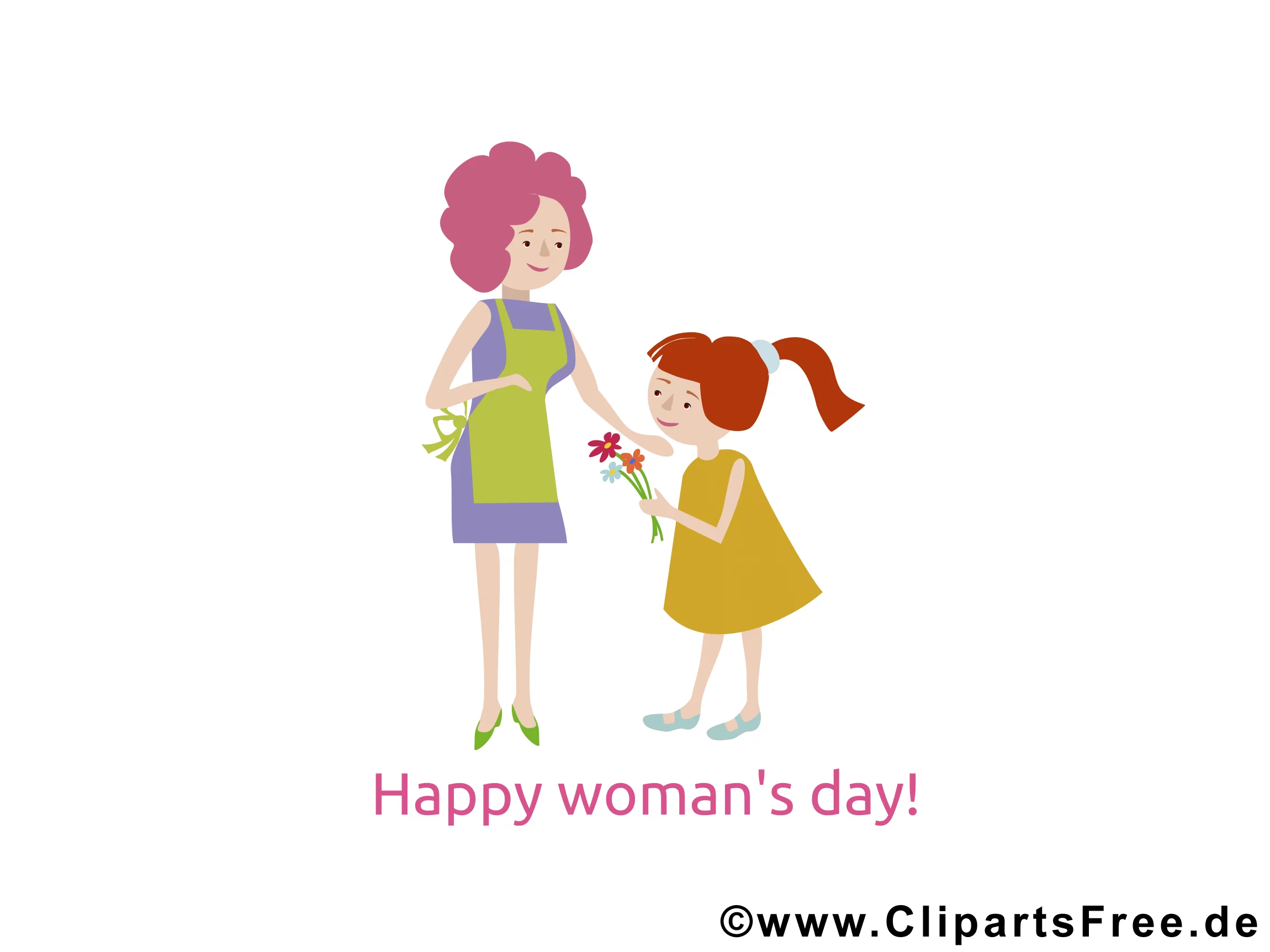 Weltfrauentag Glückwunschkarte
