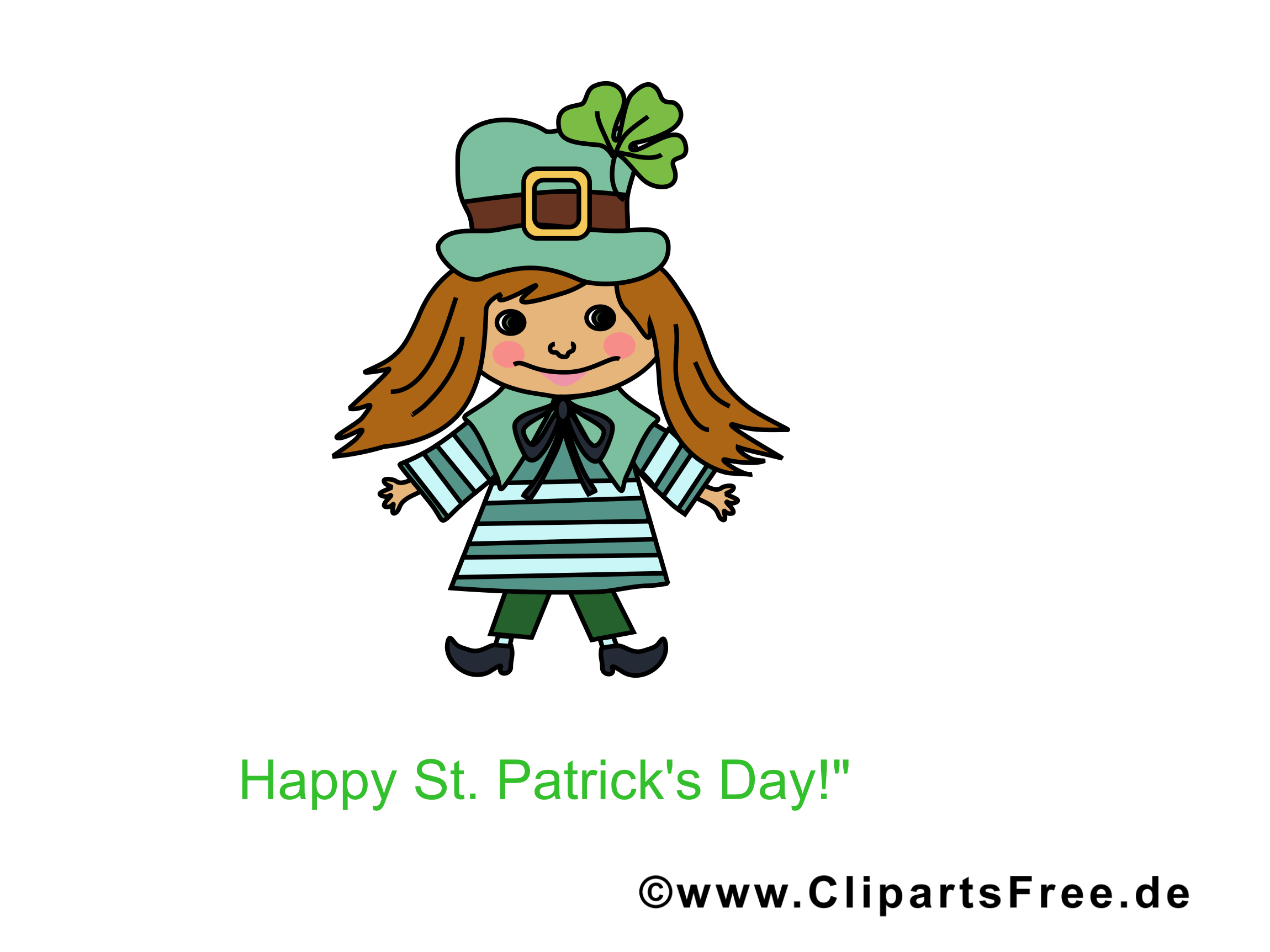 Saint Patrick Cartoon, Clipart, Image
