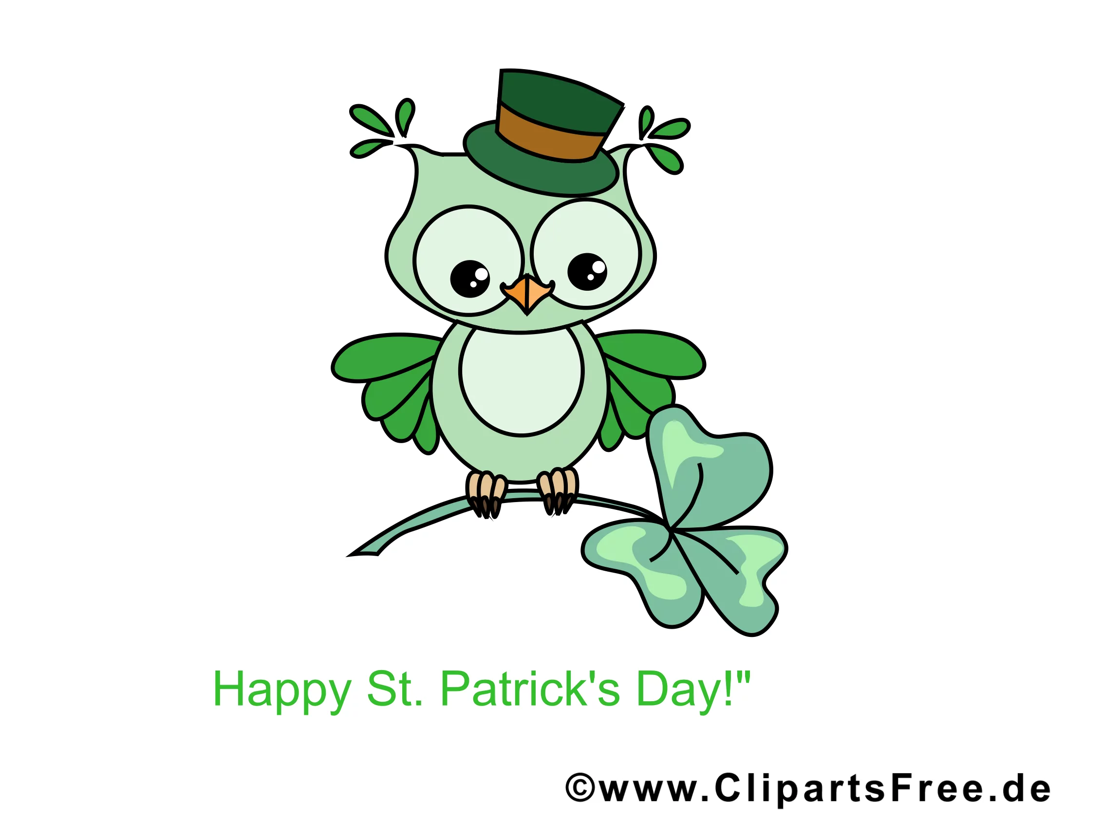 St Patric Day Clip Art, Image, eCard, Cartoon
