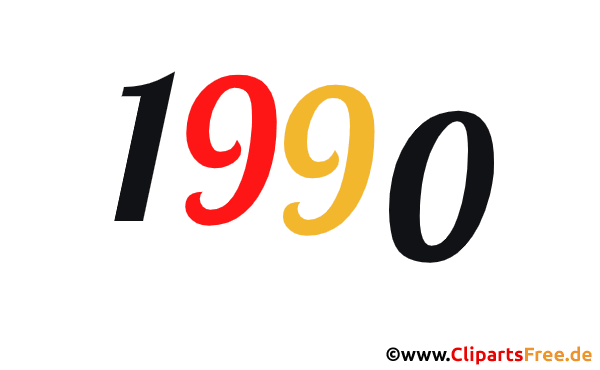 1990 - das Jahr der Deutschen Einheit - animirtes Clipart 1990 - das Jahr der Deutschen Einheit - animirtes Clipart
