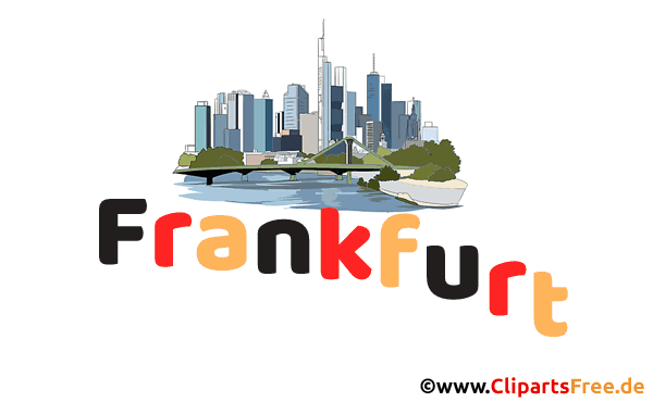 Frankfurt Clipart deutsche Städte