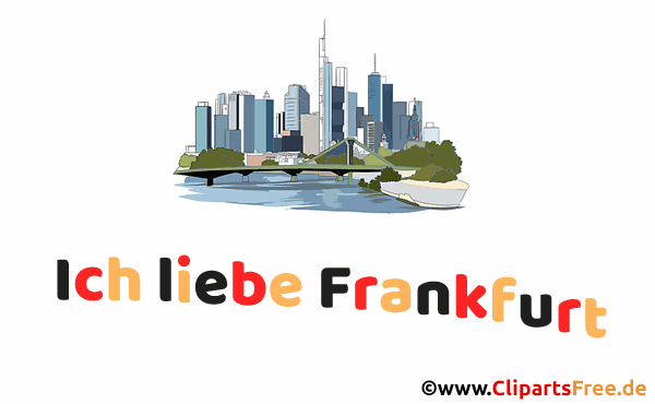Gif-Clipart Ich liebe Frankfurt