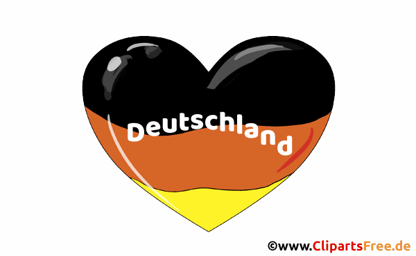 Herz mit Farben der Deutschen Flagge Gif-Clipart Herz mit Farben der Deutschen Flagge Gif-Clipart