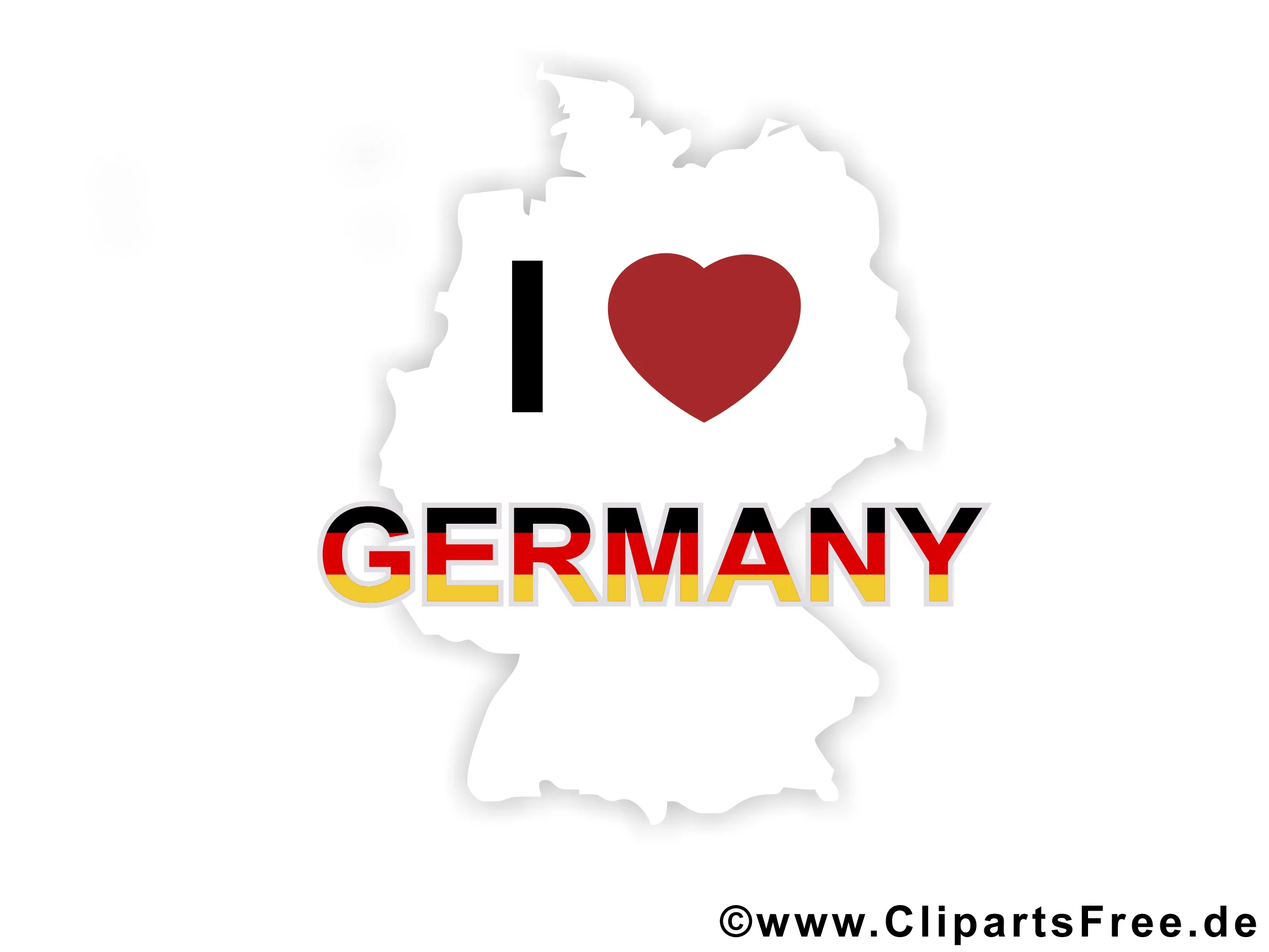 I love Germany Pic, Clip Art, Image