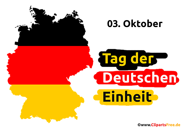 T-Shirt Design Tag der Deutschen Einheit