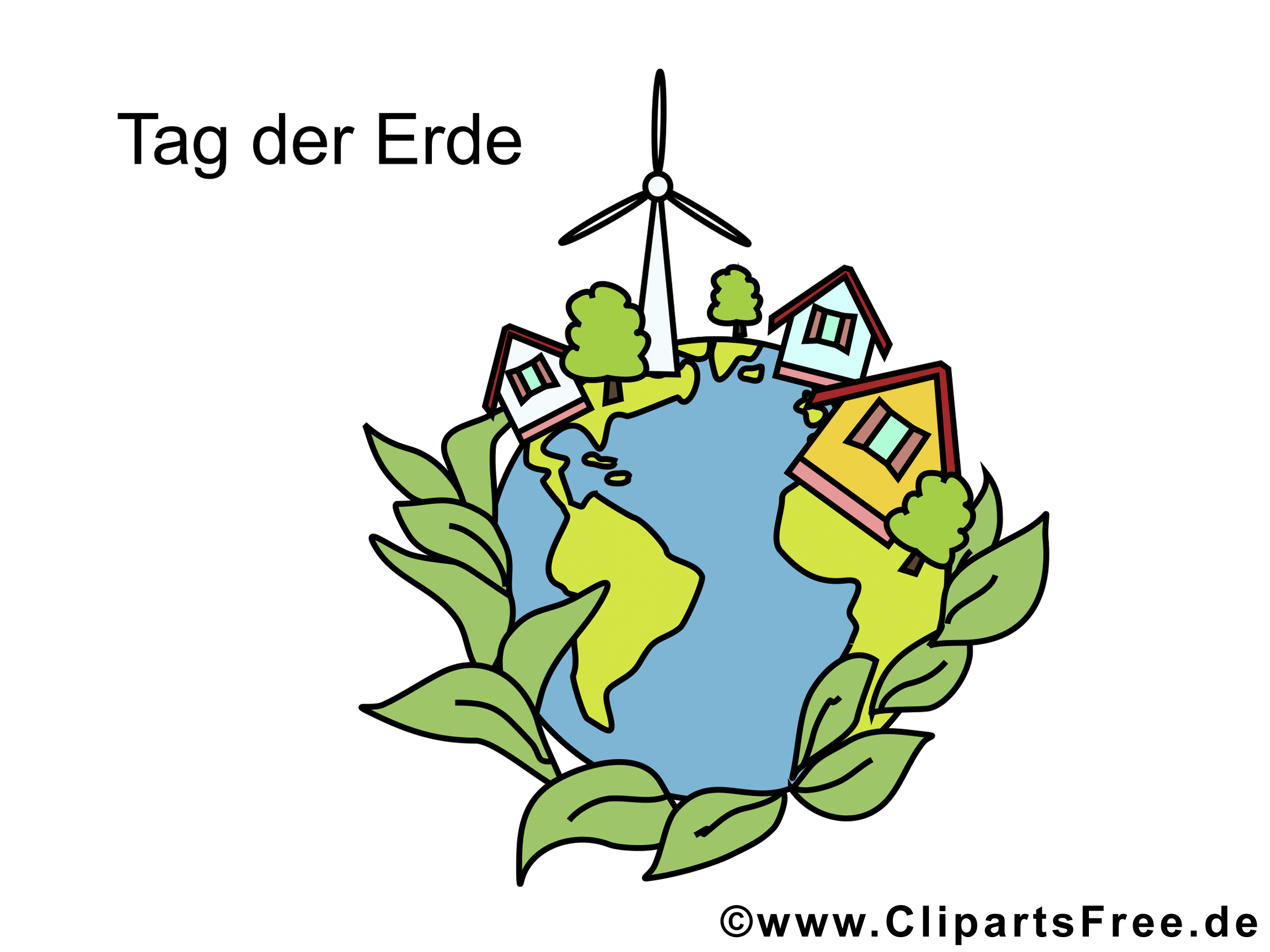 Kostenlose Grusskarte Tag der Erde