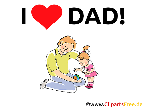 La festa del papà dice La festa del papà dice
