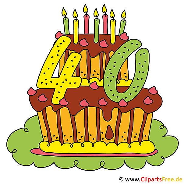 Fete D Anniversaire De 40 Ans Clipart Image Fete D Anniversaire De 40 Ans Clipart Image