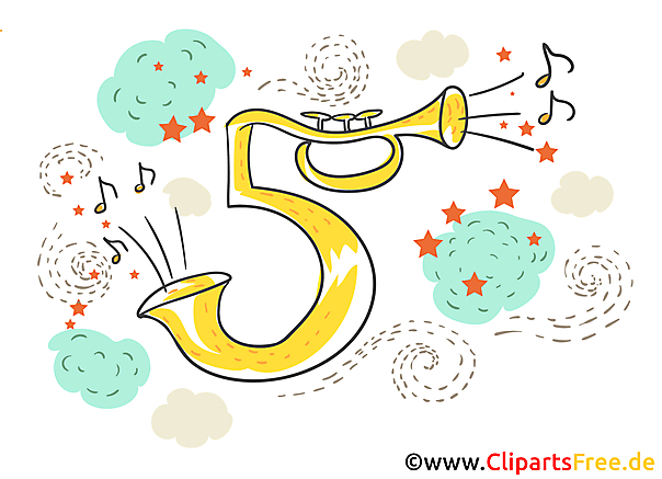 5 Jahre Kindergeburtstag E Card gratis