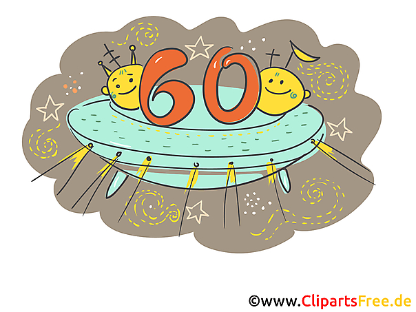 60 Jahre zum runden Geburtstag