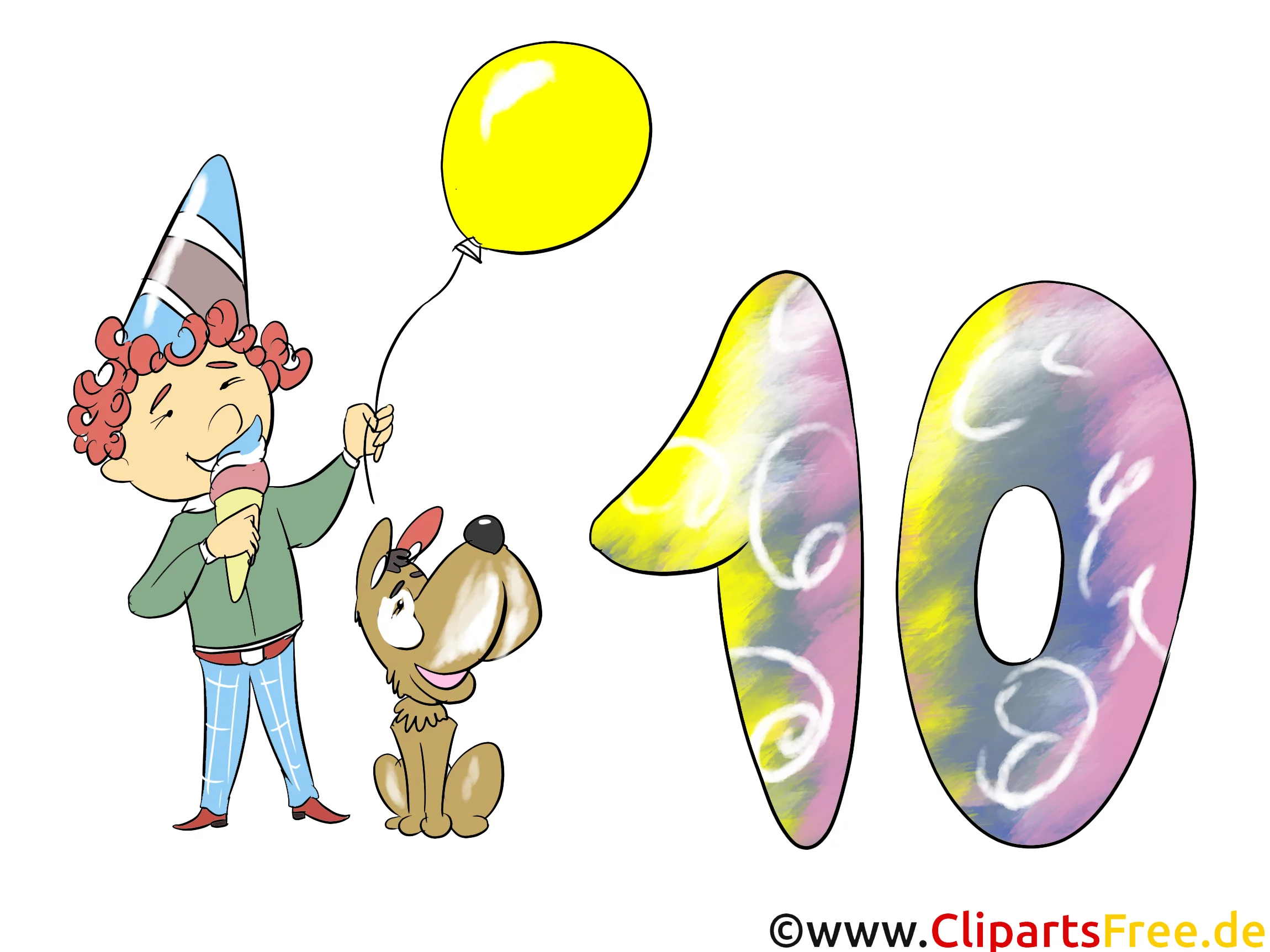 Happy Birthday Boy - eCard, Clipart, Image gratis