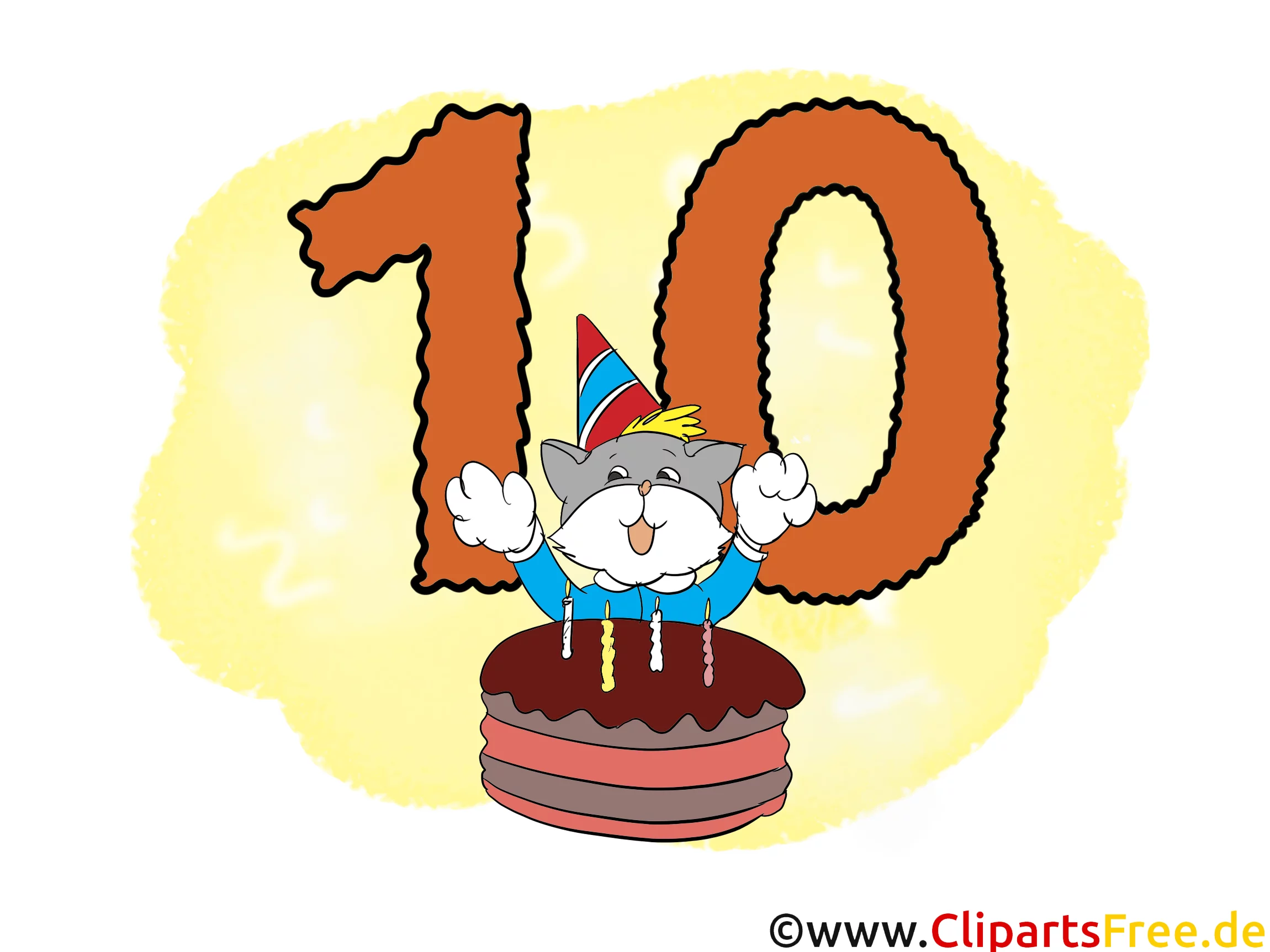 Happy Birthday my Friend - e-Card, Clipart, Glückwunsch