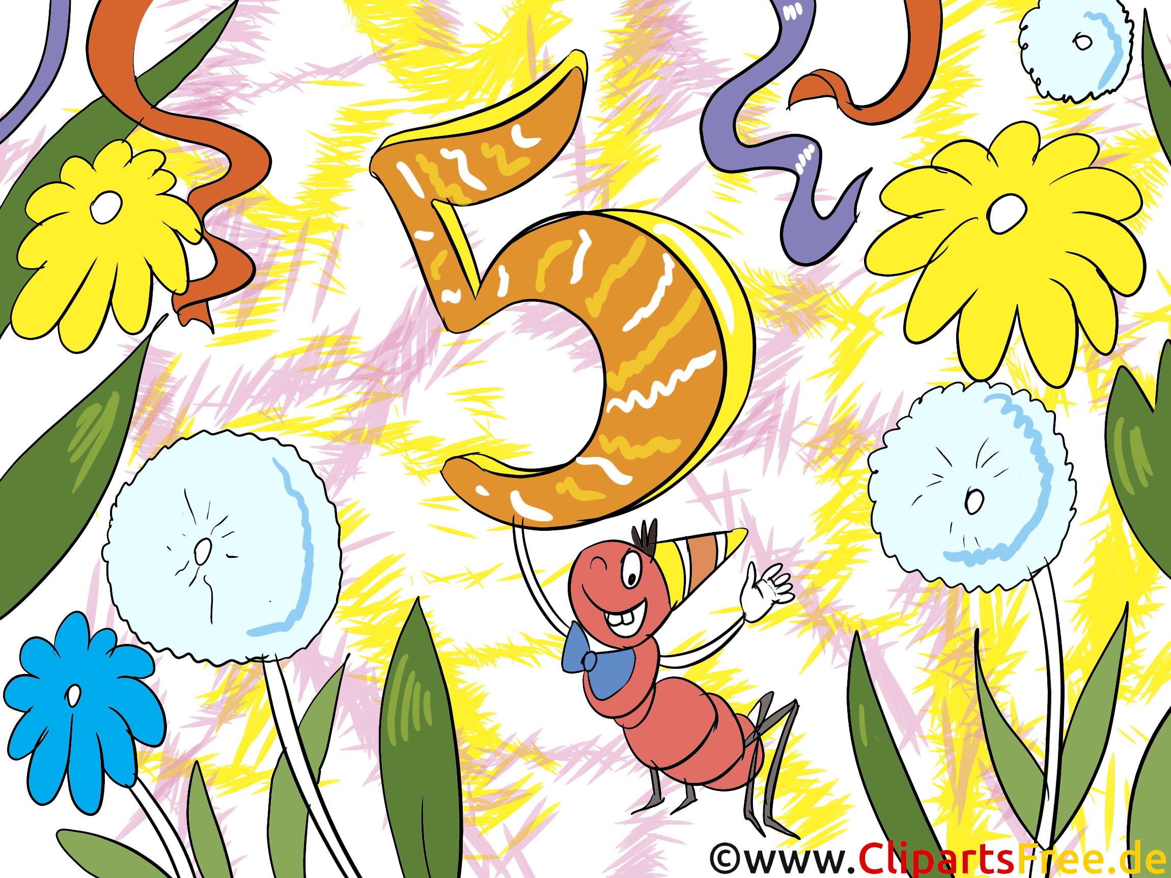 Kindergeburtstag Einladung 5 Jahre selbst gestalten Kindergeburtstag Einladung 5 Jahre selbst gestalten